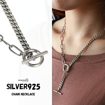 楽天市場】ネックレス シルバー925 tバーの通販