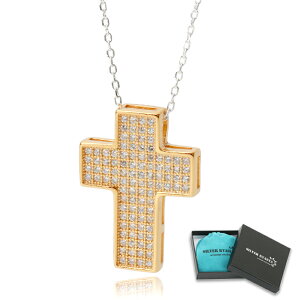 Vo[925 NXlbNX 18K GP S[h gold Vv lbNX  CZ pF `F[ \ y_g AM[Ή pBOXt