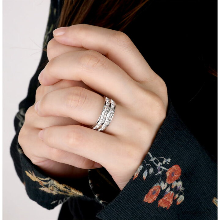 楽天市場】ステンレス リング メンズ レディース 指輪 エタニティ  