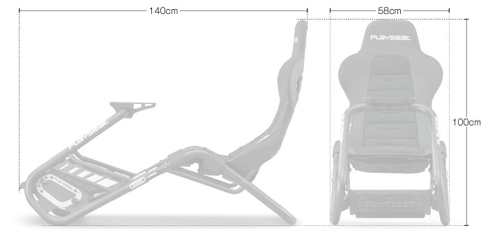 楽天市場】【国内正規品 / Playseat】Trophy Black レーシング 