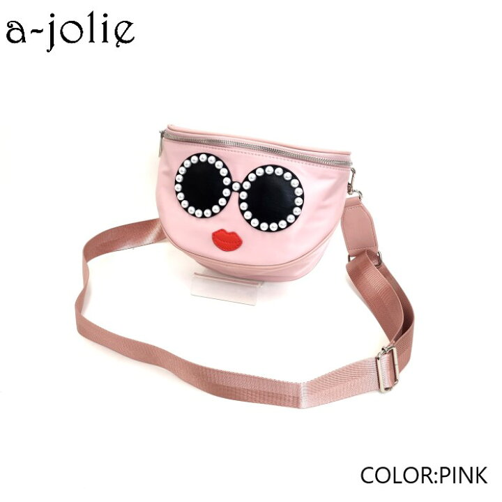 楽天市場】a-jolie（アジョリー）パールサングラスちゃん ポリエステル  