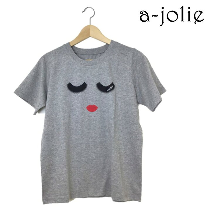 楽天市場】a-jolie(アジョリー) アイラッシュちゃん プリントTシャツ 