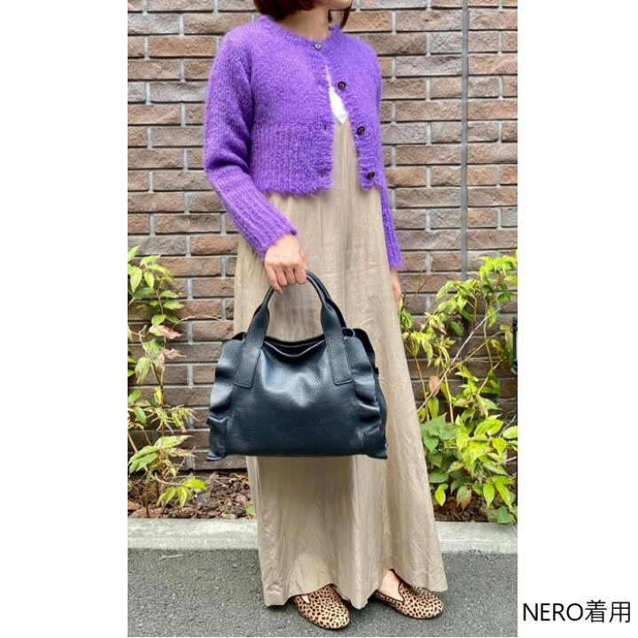 楽天市場】RIPANI (リパーニ) 牛革2WAY フリルバッグ 大 : アジョリー 