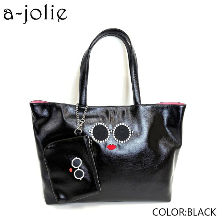 楽天市場】a-jolie(アジョリー）パールサングラスちゃん ポーチ付き  