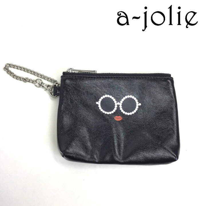 楽天市場】a-jolie(アジョリー）パールサングラスちゃん ポーチ付き  