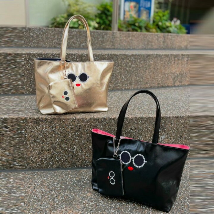 楽天市場】a-jolie(アジョリー）パールサングラスちゃん ポーチ付き  