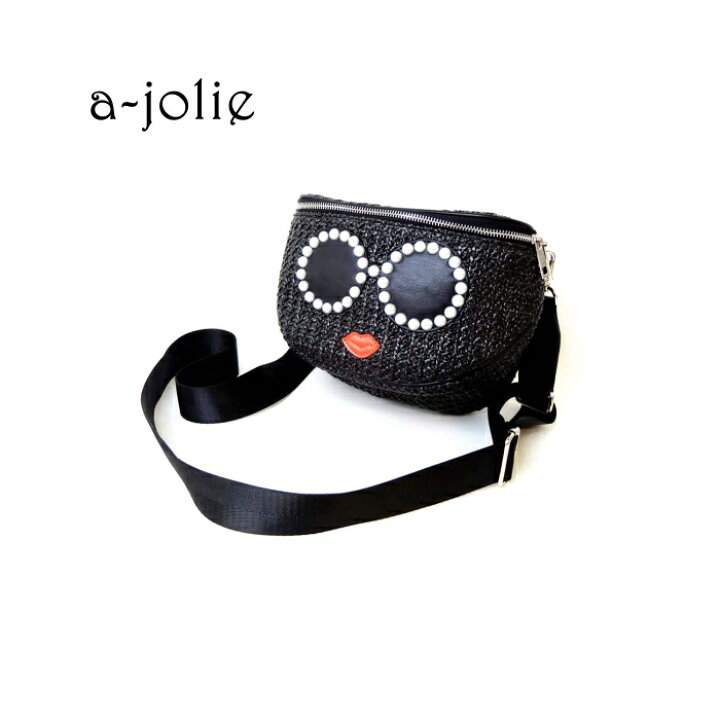 楽天市場】a-jolie（アジョリー）パールサングラスちゃん ボディバッグ  