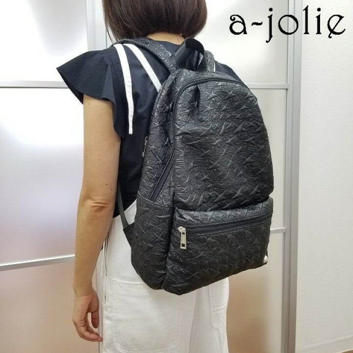 楽天市場】【公式】a-jolie アジョリー 一粒パール 付き 星 エンボス 