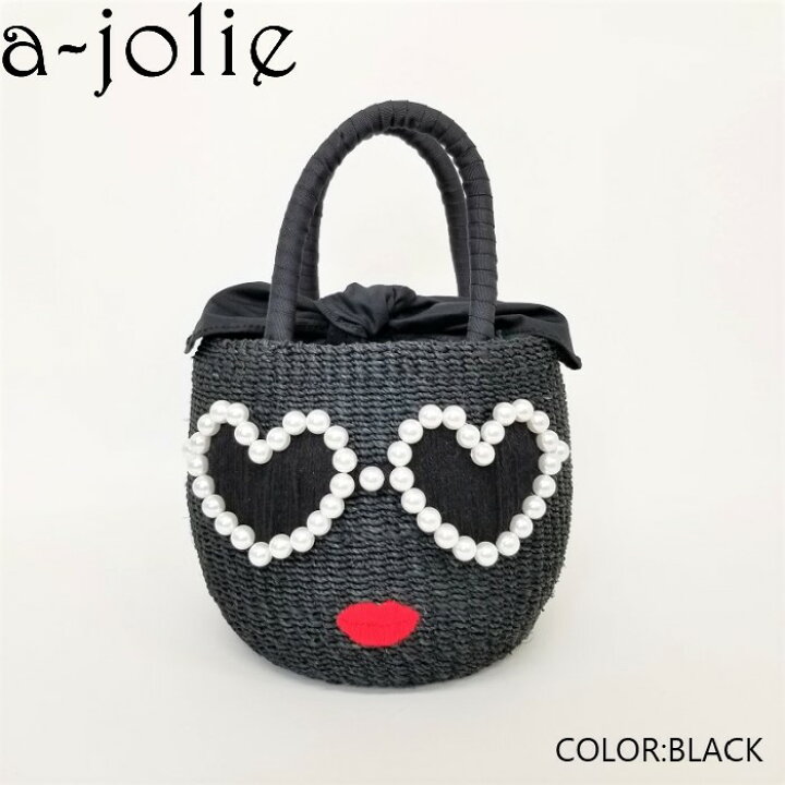 楽天市場】a-jolie ハートパールサングラス ミニカゴバッグ  