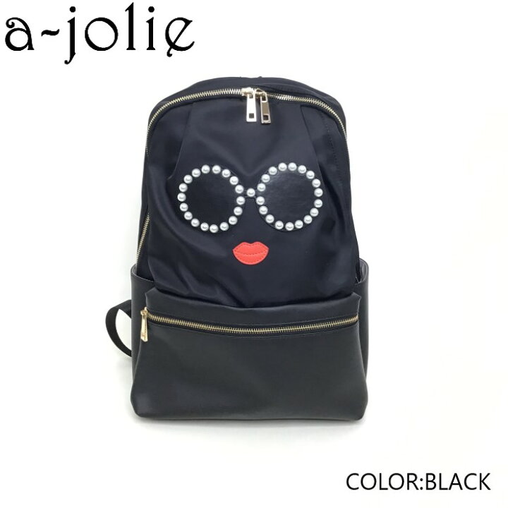 楽天市場】a-jolie(アジョリー）パールサングラスちゃん リュック  