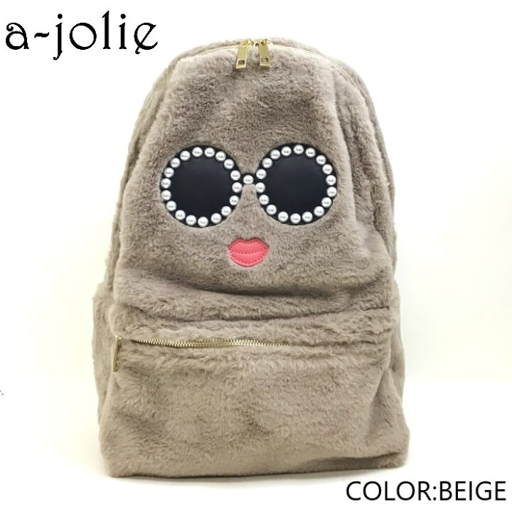楽天市場】a-jolie(アジョリー）パールサングラスちゃん エコファー  