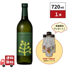【今なら試飲用サンプル1本プレゼント】濱田酒造 チルグリーン スパイシー＆シトラス 720ml 1本