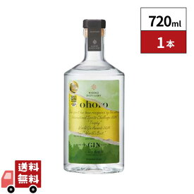 【記念ラベル】オホロジン ohoro GIN(スタンダード) 記念ラベル 箱なし 720ml 1本
