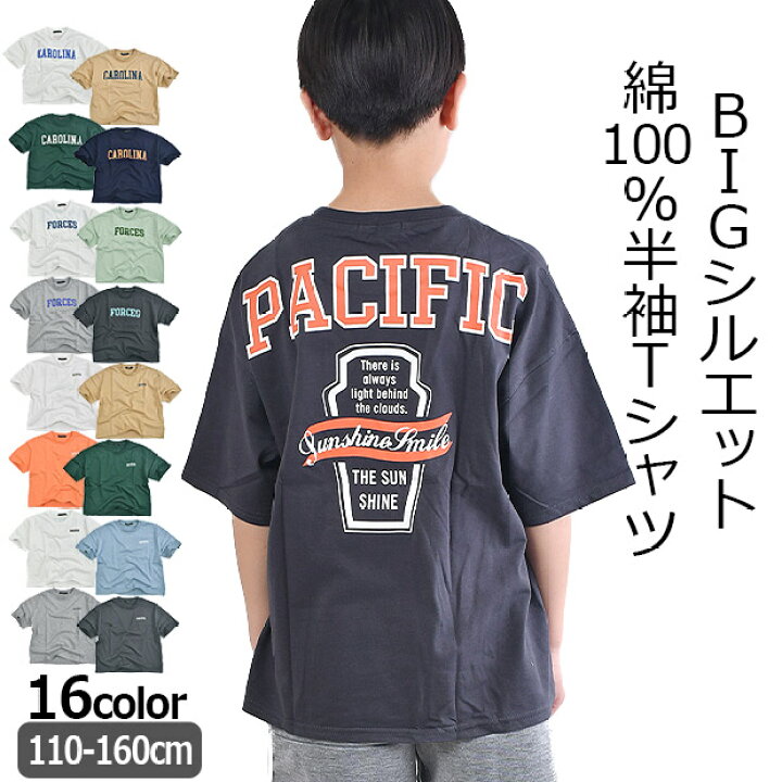 楽天市場】【送料無料】SHISKY シスキー 半袖 Tシャツ キッズ 綿100 