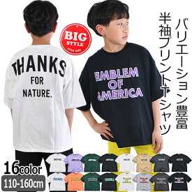 【楽天スーパーSALE 10%OFF 送料無料】SHISKY シスキー Tシャツ BIGシルエット ゆったりサイズ プリント Tシャツ バックプリントtシャツ プリント 半袖 シャツ 男の子 女の子 子供服 トップス BIGスタイル キッズ ジュニア かわいい Tシャツ 半袖tシャツ ビッグ 綿 BIGスタイ