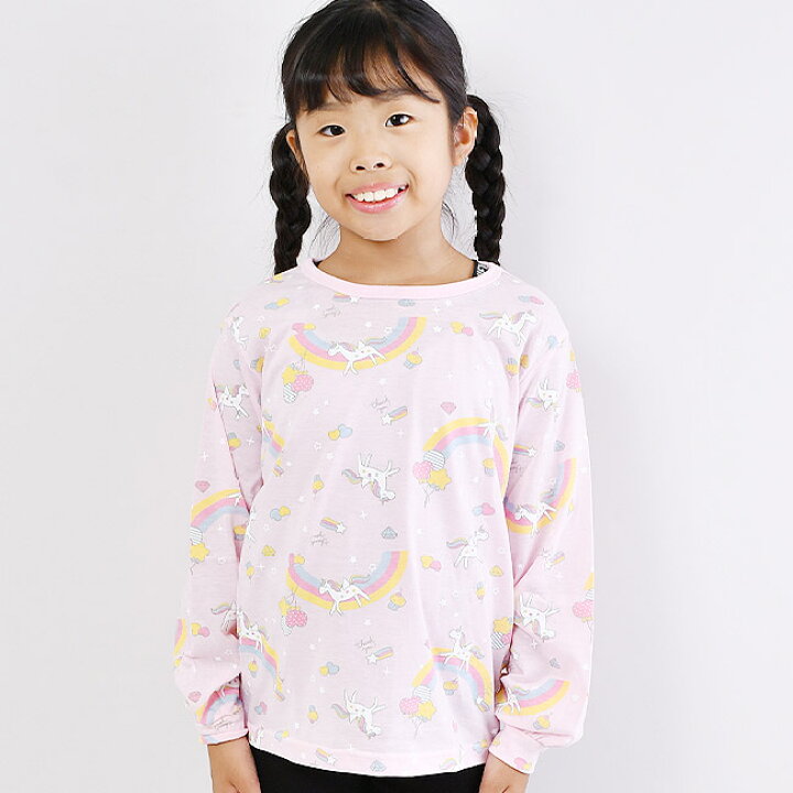 楽天市場】LOVEPOWERS キッズ ロンT 子供服 プリント ユニコーン 長袖 