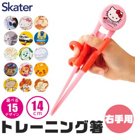 【ポイント10倍★7/19 20:00〜7/26 01:59★要エントリー】【 10%OFF★ 】SKATER スケーター トレーニング箸 ケース 子供 トレーニング箸 トレーニングはし 子ども 箸 矯正 子供 お箸 トレーニング 14cm 右手用 持ち方 練習 補助 しつけ箸 おけいこ箸 キャラクター 箸 子供 滑
