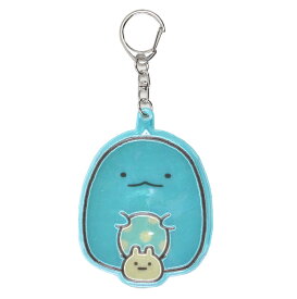 【2点以上で送料無料】ぴかぴか キーホルダー リフレクター キー ホルダー キーチェーン キーリング キッズ 男の子 女の子 ライト付き ぴかぴかキーホルダー かわいい 大きめ 押すと光る 反射板 ネームタグ付き キャラクター サンリオ バッグチャーム