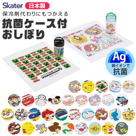 2025年最新柄【 10％OFF★ 】SKATER スケーター おしぼり 抗菌ケース付き おしぼりタオル 抗菌ケースセット 男の子 女の子 保冷剤 ケース付きおしぼり おしぼりケースセット 保育園 小学生 キャラクター 子供 保育園 おしぼり キャラクター 手拭きタオル