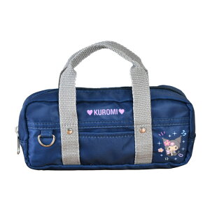 【送料無料】スクールバッグ風ポーチ キャラクター マルチポーチ ポーチ 化粧ポーチ ペンケース ペンポーチ 小物入れ メイクポーチ 収納 サンリオグッズ クロミ マイメロディ ハローキティ