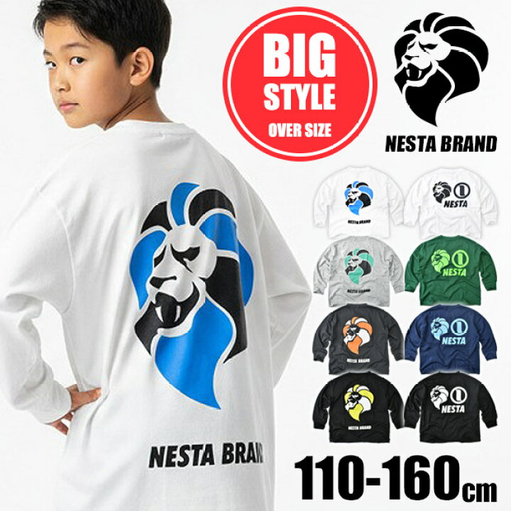 楽天市場】【送料無料】NESTA ネスタ ブランド ロングTシャツ 長袖T 