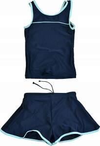 【送料無料】スクール水着 女の子 セパレート水着 パンツ キュロット スカート 上下別 スパッツ インナーパンツ タンキニ 上下セット セットアップ 120cm 130cm 140cm 150cm 160cm 170cm 女子 小学生