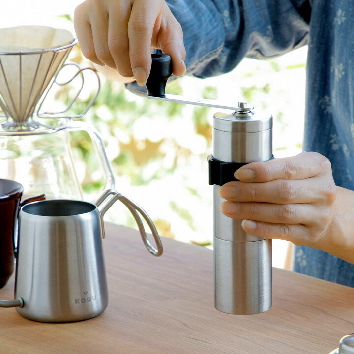 楽天市場】送料無料 珈琲考具 パウダーコントロール ミルコーヒーミル  