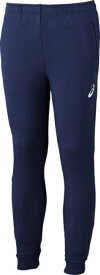 asics アシックス TEAM T/C SWEAT PANT(SLIM ピーコート 2XL 2031E097 400 | スポーツ メンズ 2XL 紺 服 衣類 衣料品ウェア ウエア フィットネスウェア ボトムス ズボン ロングパンツ スウェット 綿 ポリエステル