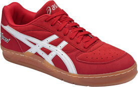 asics アシックス スカイハンド JP レツド/ホワイト 23 THH536 2301 | スポーツ スポーツ用品 グッズ ツール 雑貨 靴 シューズ 23センチ メンズ レディース ハンドボール 赤 レッド 白 ホワイト 低反発 反発性