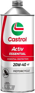 Castrol JXg[ GWIC ACTIV ESSENTIAL 4T 20W-40 1L | 20W40 1L 1bg IC 2 oCN lC  IC  GW IC |Cg