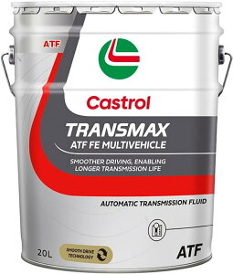 Castrol �J�X�g���[�� �I�[�g�}�`�b�N�g�����X�~�b�V�����t���[�h TRANSMAX ATF FE MULTIVEHICLE �}���`�r�[�N�� 20L�� | 20L 20���b�g�� �g�����X�~�b�V�����t���[�h �I�C�� �l�C ���� �I�C���� �� �Ԍ� 
