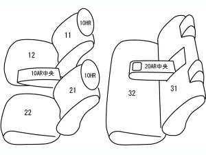 CLAZZIO �N���b�c�B�I �J�X�^���I�[�_�[ �V�[�g�J�o�[ �j�b�T�� �e�B�A�i J32 / TNJ32 H20(2008)/6�`H26(2014)/1 EN-0584 | �� �V�[�g �J�o�[ �ی� �J�[�V�[�g ���� �h�~ �΍� DIY