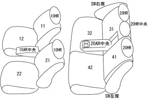 CLAZZIO NbcBI JX^I[_[ V[gJo[ g^ v~I NZT260 / ZRT260 / ZRT265 / ZRT261 H22(2010)/12`R1(2019)/11 ET-1084 |  V[g Jo[ ی J[V[g  h~ ΍ DIY
