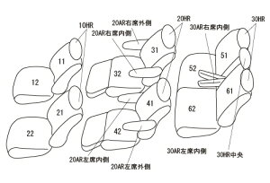 CLAZZIO クラッツィオ カスタムオーダー シートカバー トヨタ アルファード ハイブリッド AYH30W H30(2018)/1〜仕様変更 ET-1652 | 車 シート カバー 保護 カーシート 汚れ 防止 対策 DIY