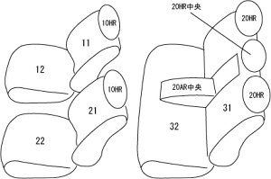 CLAZZIO クラッツィオ カスタムオーダー シートカバー トヨタ クラウン アスリート AWS210 / AWS211 / ARS210 / GRS211 / GRS210 H25(2013)/1〜H30(2018)/6 ETR1451 | 車 シート カバー 保護 カーシート 汚れ 防止 対策