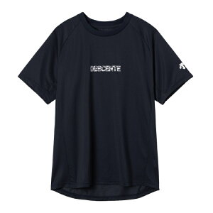 DESCENTE �f�T���g �����o���[�{�[���V���c �l�C�r�[ S DV5FHT01U NV00 | �X�|�[�c�E�F�A �X�|�[�c�E�G�A �g�b�v�X ���� �n�[�t�X���[�u �V���[�g�X���[�u T�V���c �ʋC�� �z�� ������ �N���[�l�b�N 