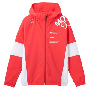 DESCENTE デサント SUNSCREEN TAIKYU クロスフーディー レッドxホワイト O ST5SJK20M RDWH | スポーツ トレーニング ウェア フィットネス クロスフーディー ジャージー メンズ ムーブスポーツ メンズ 吸汗