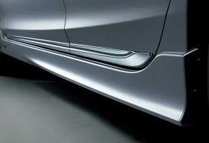 HONDA ホンダ 純正 ACCORD アコード ハイブリッド ロアスカート サイド用 ルナシルバーメタリック 2017.2〜仕様変更 08F04-T3W-090 | サイドスポイラー サイド スポイラー エアロ ホンダ純正 取り付け