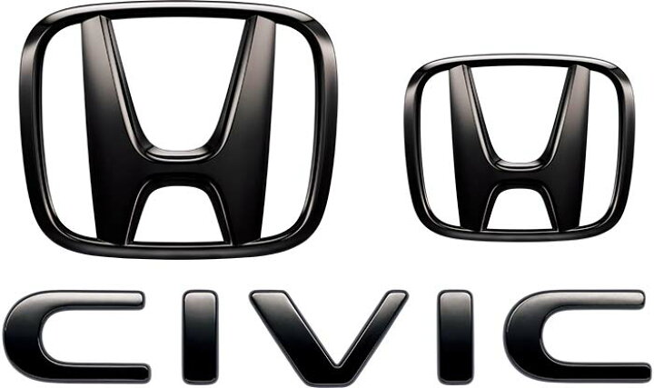 楽天市場 Honda ホンダ 純正 ブラックエンブレム 08f T43 000 Civic シビック Fl1 Honda純正 ホンダ純正 エンブレム ロゴ 車 交換 部品 パーツ ポイント消化 Simons Store