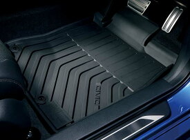 HONDA ホンダ 純正 オールシーズンマット フロント用 08P18-T43-011/08P18-T43-010 | CIVIC シビック FL1 honda純正 ホンダ純正 フロアマット ゴムマット ゴム ラバー 樹脂 床 防水 車種別 カーマット 交換 フロア カー マット 車 内装パーツ 車用品 カー用品 ポイント消化