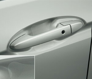 【条件付き送料無料】 HONDA ホンダ FIT フィット ホンダ純正 ドアハンドルプロテクションフィルム (クリア 4枚セット) 【対応年式2013.9〜次モデル】||