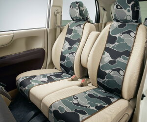 HONDA ホンダ 純正 NBOX+ N-BOX+ plus エヌボックスプラス シートクロス カモフラージュ フロント用2013.12〜次モデル 【08P32-TY0-011D】