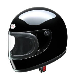 LEAD リード工業 RX-200R リバイバル フルフェイスヘルメット ブラック | フルフェイス ヘルメット ヘルメ かっこいい バイク おしゃれ 原付 シールド インナー 人気 ワンタッチ 交換 全排気量