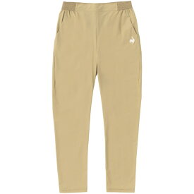 le coq sportif ルコック AIR STYLISH PANTS クーリングナイロン ベージュ O QMWVJG20 BG | スポーツ スポーツ用品 レディース 女性 ボトムス ジャージ ロングパンツ 9分丈 テーパード ランニング ジョギング ジム 軽量 ストレッチ ツイルニット 立体的 ベージュ O