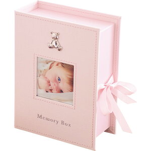 メモリアルボックス ピンク 253-362P | 25-0246-059 ベビー用品 ベビー 赤ちゃん 雑貨 小物 グッズ フォトフレ−ム 思い出 メモリアルボックス ブルー 出産祝い 記念品 お祝い ギフト プレゼント 贈