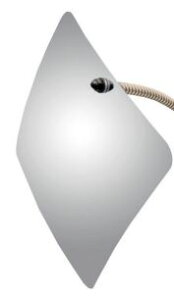 信栄物産 スペースミラー FM-30B | 防犯 防犯ミラー マグネット 穴あけ不要 取付け 角型 四角 軽量 ミラー 鏡 かがみ 安全ミラー 安全確認用 安全グッズ 角度調節自在 フレキシブルアーム 安全