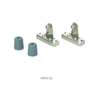 SUGATSUNE スガツネ工業 HBFN用取付座金 HBFN-SZ 幅45mm以上のアルミフレーム扉、または木製ムク扉 180-109-618 HBFN-SZ | 建築金物 家具金物 部品 金具 金物 ラプコン ステー ダンパー 水平折戸ユニット