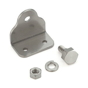 SUGATSUNE スガツネ工業 ブラケット LOM-A型 アイレット仕様用 シリンダー側 アイレット径8.1 180-109-301 LOM-A-8 | スタビラス 建築金物 家具金物 部品 金具 金物 ガススプリング ステー ダンパー ブラ