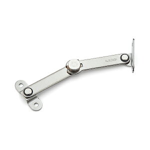 SUGATSUNE スガツネ工業 フリーストップ機構付トルクステー S-52T15型 左用 180-023-580 S-52T15L | 建築金物 家具金物 部品 金具 金物 フリーストップトルクステー 取付金具 ステンレス銅 扉金物 扉部