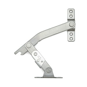 SUGATSUNE スガツネ工業 ステンレス鋼製ロック付重量扉用ステー YA-0812型 PAT 左用 275g 180-100-205 YA-0812L | 建築金物 家具金物 部品 金具 金物 ステー ステンレス銅 ロック付 重量扉 取付金具 扉金物